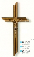 Krzyż Caggiati 24374 przylegający do ścianki lub płyty nagrobka
