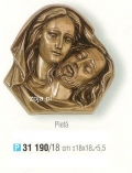 Bas-Relief der Pieta 31190/18  Firmen Caggiati Ornamente Add-ons