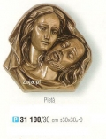 Bas-Relief der Pieta 31190/30  Firmen Caggiati Ornamente Add-ons