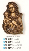 Bas-Relief der Madonna 32010 firma Caggiati Zubehör Beerdigung