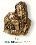 Bas-Relief der Pieta 32185/26 Firmen Caggiati Ornamente Add-ons
