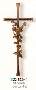 Krzyż Caggiati 23852 przylegający do ścianki lub płyty nagrobka
