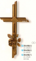 Krzyż Caggiati 24419 przylegający do ścianki lub płyty nagrobka