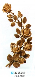 Rose Caggiati Nummer 29369/39 Ornamente Zusatzstoffe Grabsteine