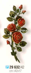 Róża Caggiati czerwona nr 29632/42