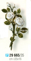 Róża Caggiati biała nr 29665/35