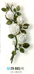 Róża Caggiati biała nr 29665/46