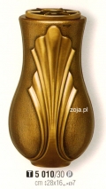 Nagrobkowy wazon Caggiati nr. kat. 5010/30 mocowany do płyty